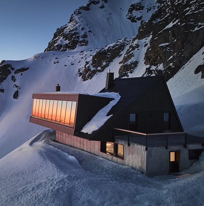 Cabane Tortin – Turning a crusty old cabane into a luxurious high altitude ‘Bond-style’ retreat.